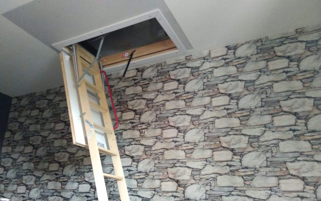 Toddington Loft hatch & wooden loft ladder Home Counties Loft Ladders